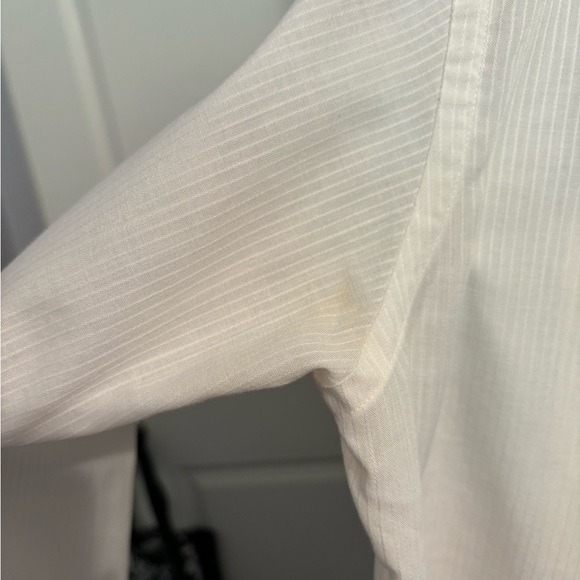 Christian Dior | Vintage White Button Up | Size 15 1/2 32-33 - Picture 4 of 10